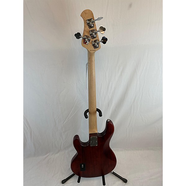 Used Sterling by Music Man Used Sterling By Music Man Sub 4 Red Electric Bass Guitar