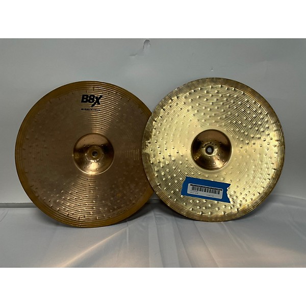 Used SABIAN Used SABIAN 14in B8X 14in. Pair Cymbal