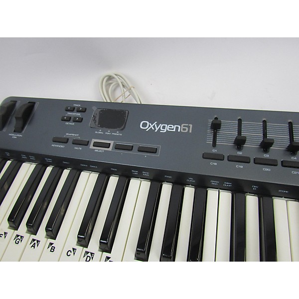 Used M-Audio Oxygen 61 Key MIDI Controller