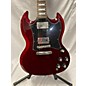 Used Epiphone Used Epiphone SG Standard Candy Apple Red Solid Body Electric Guitar