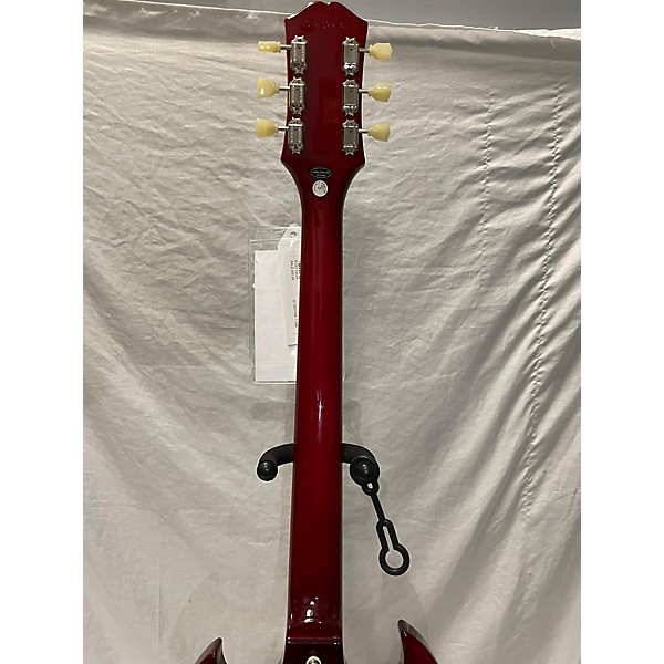 Used Epiphone Used Epiphone SG Standard Candy Apple Red Solid Body Electric Guitar