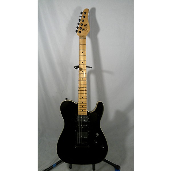 Used Schecter Guitar Research Used Schecter Guitar Research PT HSH Black Solid Body Electric Guitar