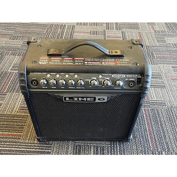 Used Line 6 Spider III 15 1X8 15W Guitar Combo Amp | Guitar Center