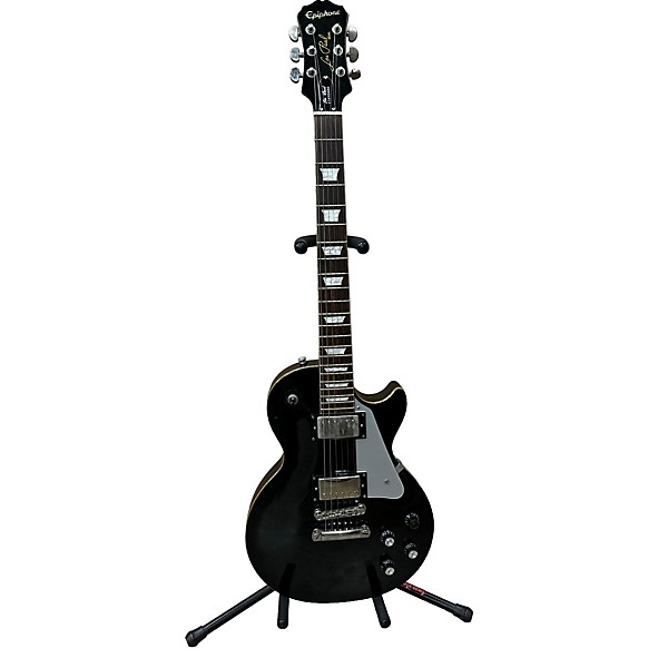 Used Epiphone Used Epiphone Limited Edition Les Paul Standard Black Solid Body Electric Guitar