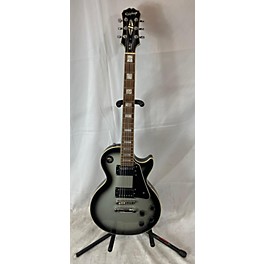 Used Epiphone Used Epiphone Les Paul Custom Silverburst Solid Body Electric Guitar