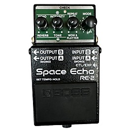 Used BOSS RE2 Effect Pedal