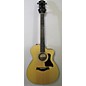 Used Taylor Used Taylor 114CE Natural Acoustic Electric Guitar thumbnail