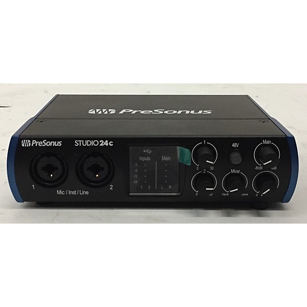 Used PreSonus STUDIO 24c Audio Interface