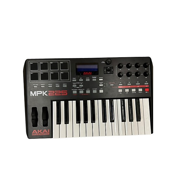 Used Akai Professional MPK225 25-Key MIDI Controller