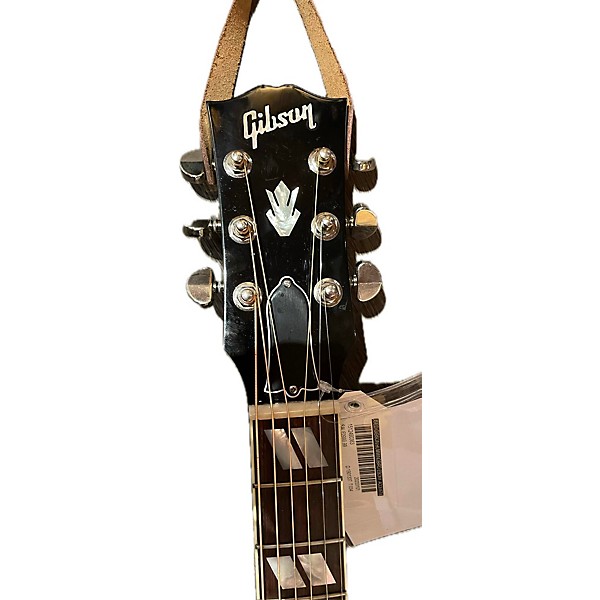 Used Gibson Hummingbird Acoustic Electric Guitar Ebony Guitar Center