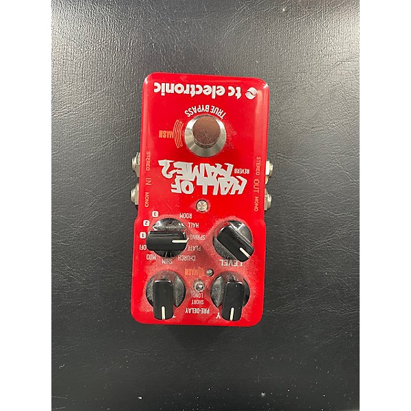 Used TC Electronic Used TC Electronic Hall Of Fame 2 Reverb Effect Pedal