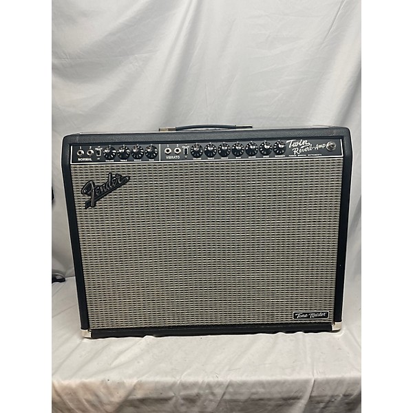 Used Fender Tone Master Twin Reverb 200W 2x12 Guitar Combo Amp