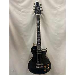 Used Indio Used Indio LP Copy DLXPLUS Black Solid Body Electric Guitar