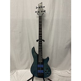 Used Schecter Guitar Research Used Schecter Guitar Research C4 4 String Blue Electric Bass Guitar