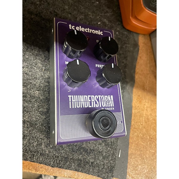 Used TC Electronic Thunderstorm Flanger Effect Pedal