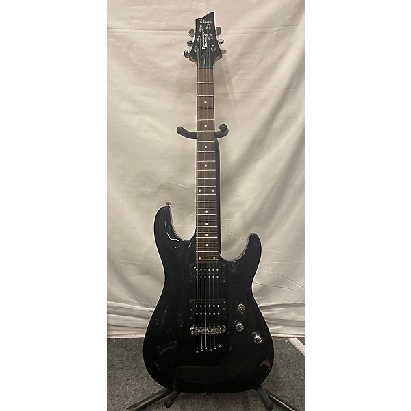 Used Schecter Guitar Research Used Schecter Guitar Research Omen 6 Black Solid Body Electric Guitar