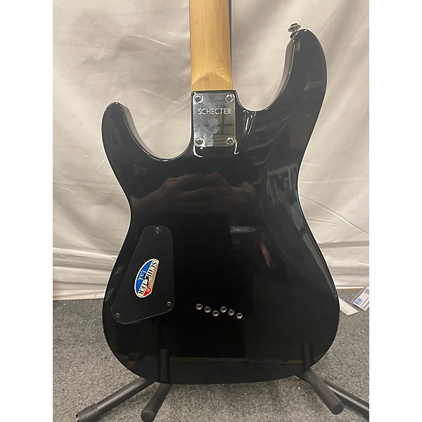 Used Schecter Guitar Research Used Schecter Guitar Research Omen 6 Black Solid Body Electric Guitar