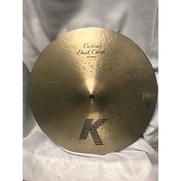 Used Zildjian 16in K Custom Dark Crash Cymbal