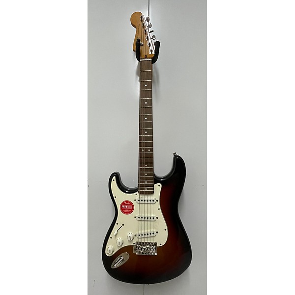 Used Squier Used Squier Classic Vibe Stratocaster LH Tobacco Burst Solid Body Electric Guitar