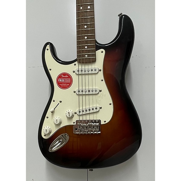 Used Squier Used Squier Classic Vibe Stratocaster LH Tobacco Burst Solid Body Electric Guitar