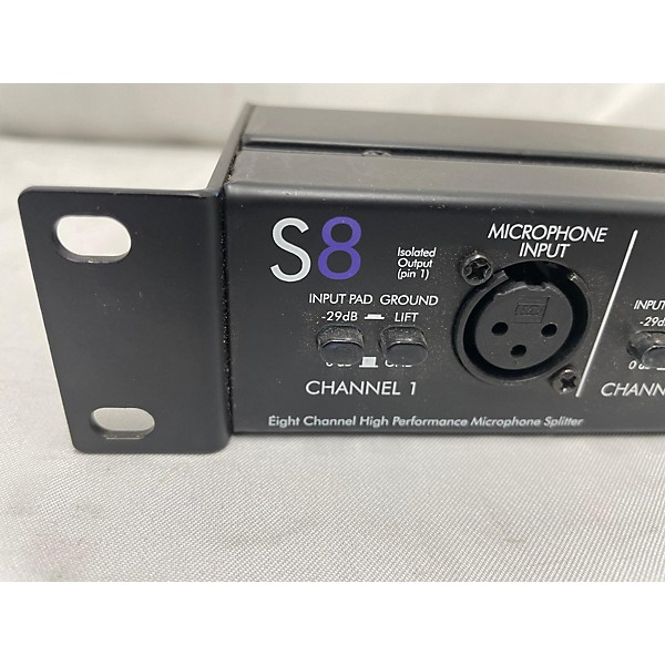 Used ART S8 Eight Channel Mic Splitter Signal Processor