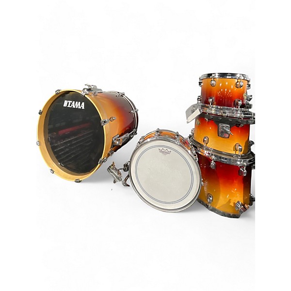 Used TAMA 5 Piece Starclassic 2 Color Sunburst Drum Kit