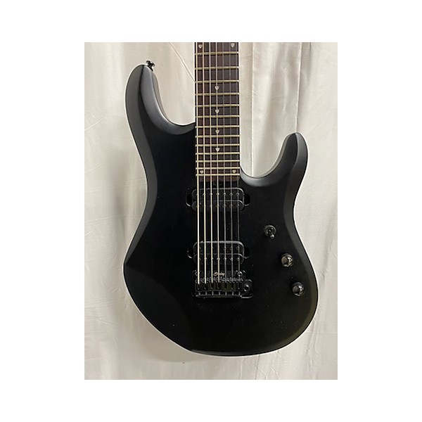 Used Sterling by Music Man Used Sterling By Music Man John Petrucci JP157 7 String Black Solid Body Electric Guitar