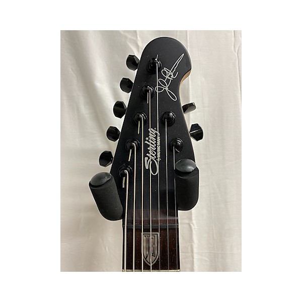 Used Sterling by Music Man Used Sterling By Music Man John Petrucci JP157 7 String Black Solid Body Electric Guitar