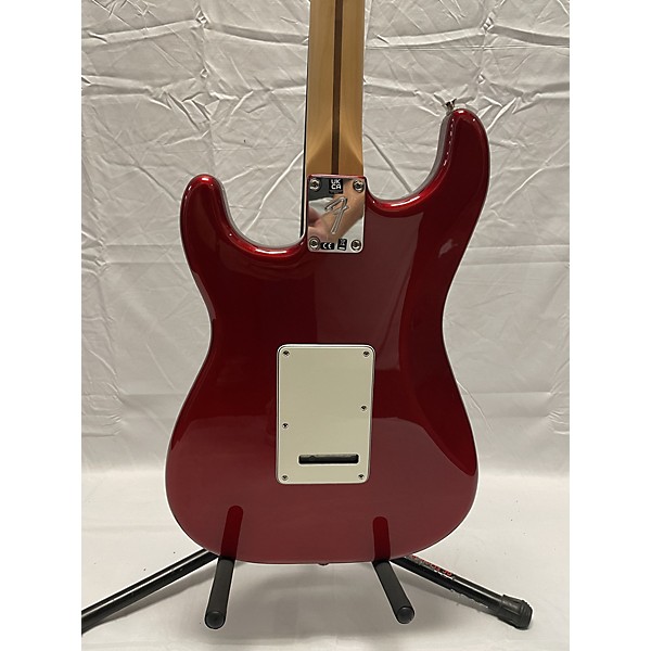 Used Fender Player Stratocaster Candy Apple Red Solid Body Electric Guitar