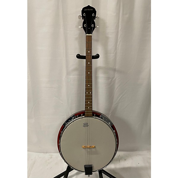 Used Galveston 4 String Banjo Banjo