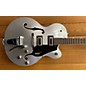 Used Gretsch Guitars Used Gretsch Guitars G5420T Electromatic Chrome Silver Hollow Body Electric Guitar