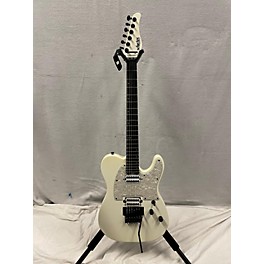 Used Schecter Guitar Research Used Schecter Guitar Research Sun Valley Super Shredder Arctic White Solid Body Electric Guitar