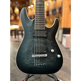 Used Schecter Guitar Research Used Schecter Guitar Research C7 Platinum See Thru Black Satin Solid Body Electric Guitar