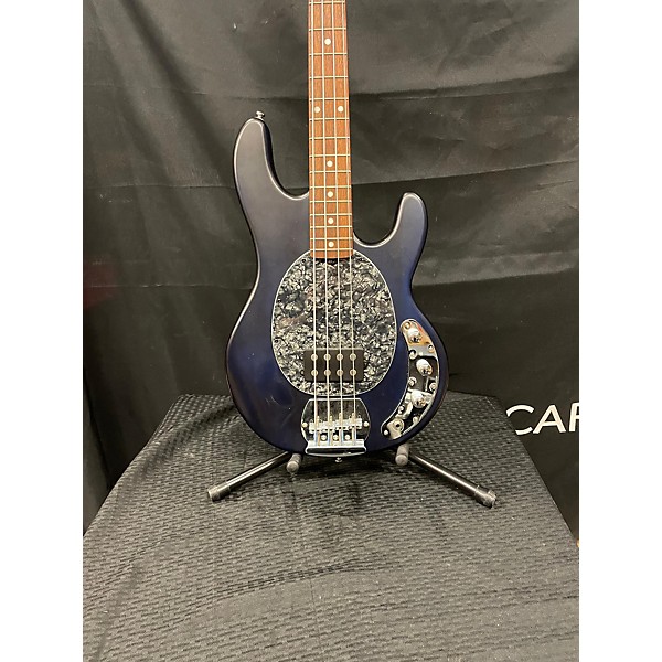 Used Sterling by Music Man Used Sterling By Music Man Sub 4 NAVY BLUE Electric Bass Guitar