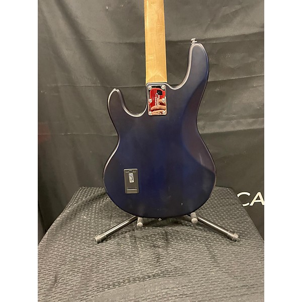 Used Sterling by Music Man Used Sterling By Music Man Sub 4 NAVY BLUE Electric Bass Guitar