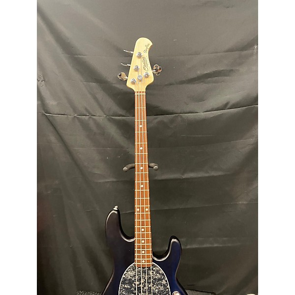 Used Sterling by Music Man Used Sterling By Music Man Sub 4 NAVY BLUE Electric Bass Guitar