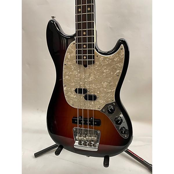 Used Fender Used Fender American Performer Mustang Bass Tobacco Burst Electric Bass Guitar