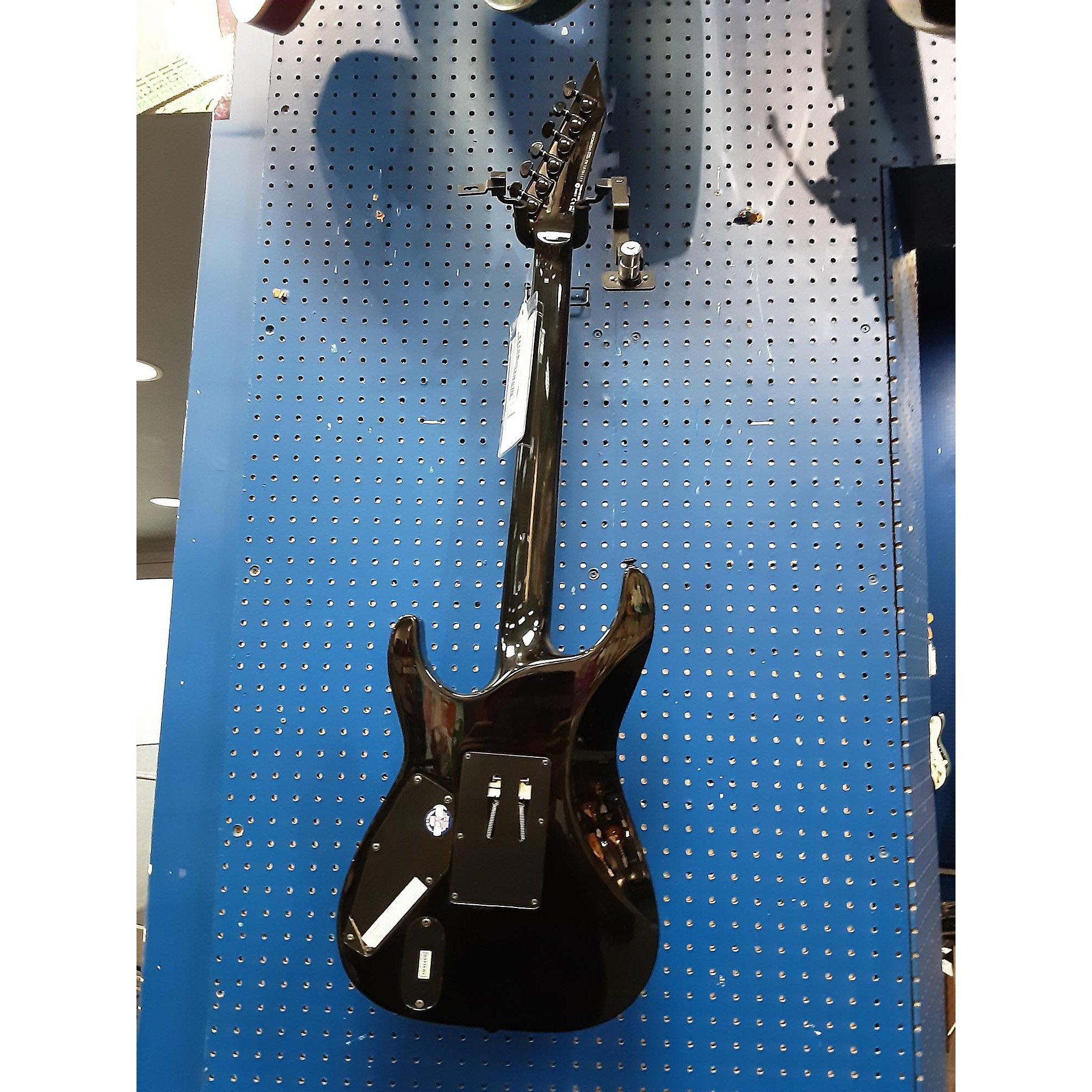 Used ESP Ltd M1001 Deluxe Solid Body Electric Guitar Trans