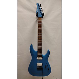 Used Schecter Guitar Research AARON MARSHALL AM6 BLUE SATIN Solid Body Electric Guitar