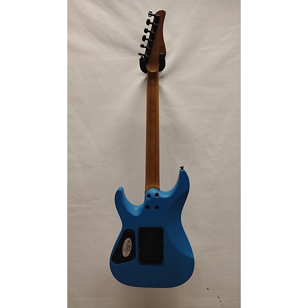 Used Schecter Guitar Research AARON MARSHALL AM6 BLUE SATIN Solid Body Electric Guitar