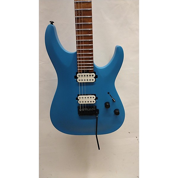 Used Schecter Guitar Research AARON MARSHALL AM6 BLUE SATIN Solid Body Electric Guitar