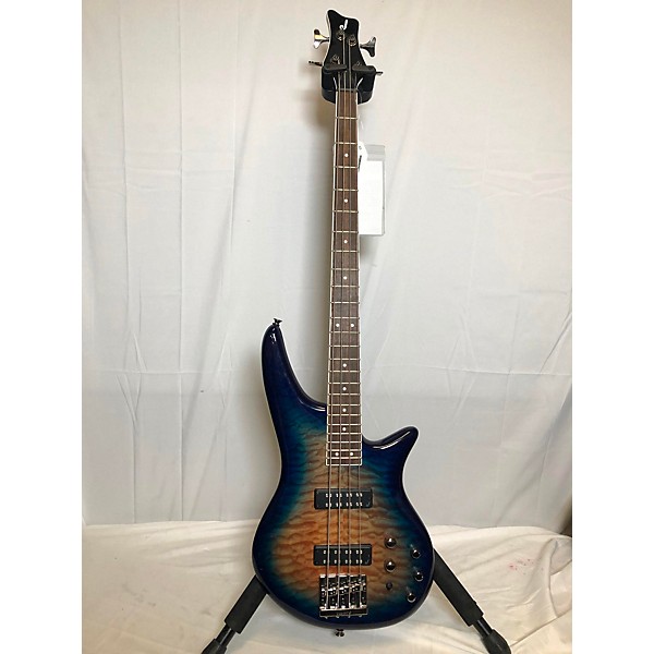 Used Jackson Used Jackson JS3Q AMBER BLUE BURST Electric Bass Guitar