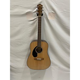 Used Fender Used Fender CD60S LH Natural Acoustic Guitar