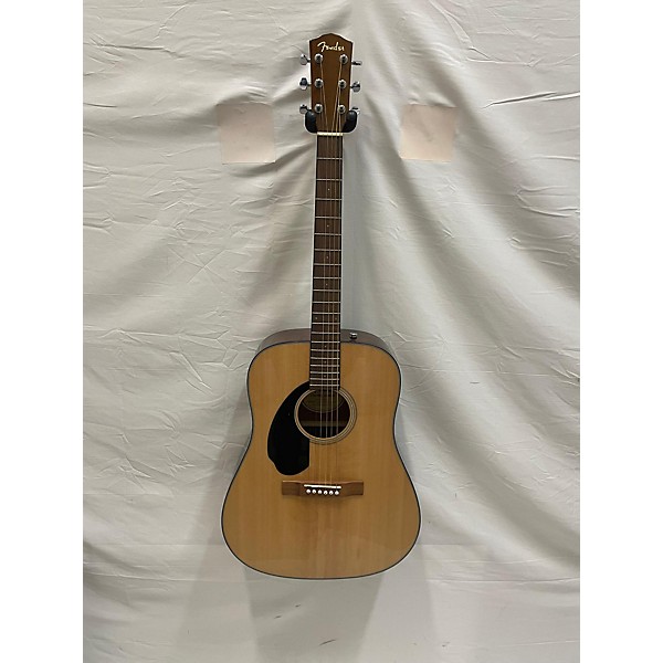 Used Fender Used Fender CD60S LH Natural Acoustic Guitar