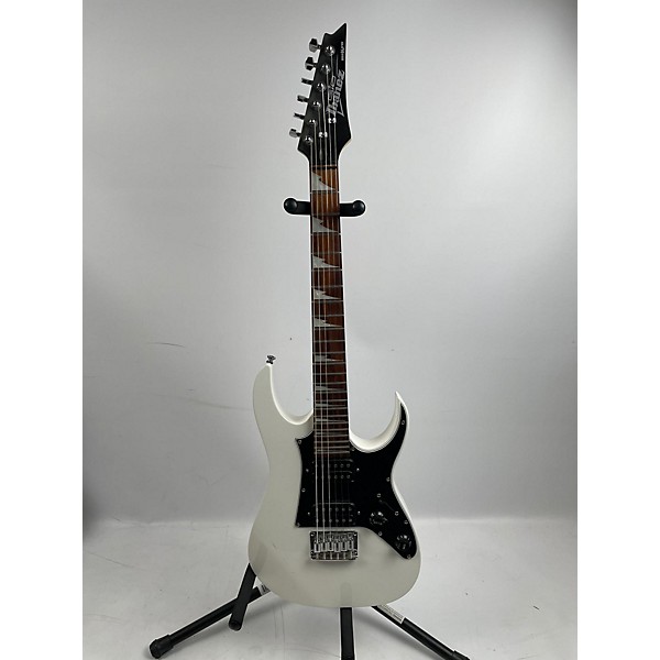 Used Ibanez GDTM21 Mikro Solid Body Electric Guitar White Guitar Center