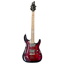 Used Schecter Guitar Research Used Schecter Guitar Research C1 Hellraiser Black Cherry Solid Body Electric Guitar