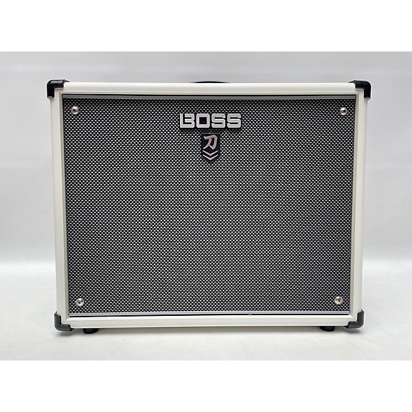 Used BOSS Limited-Edition Katana KTN-100 MkII 100W 1x12 Gray Grille Cloth Guitar Combo Amp