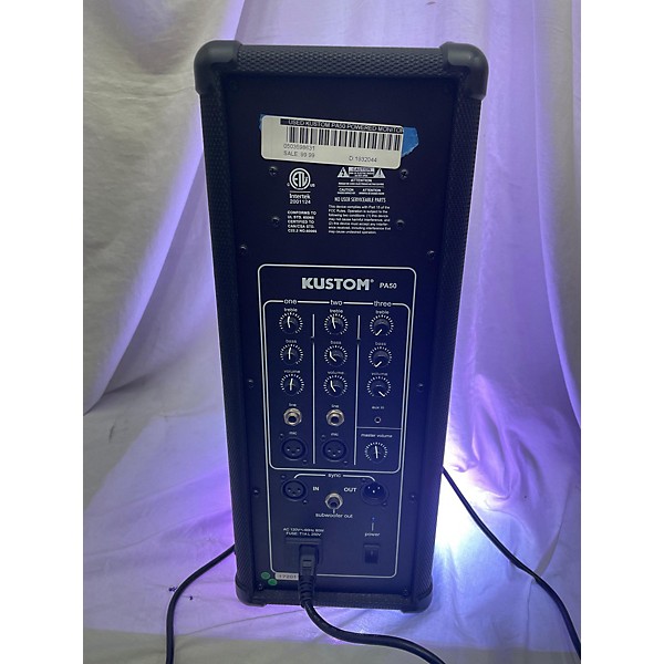 Used Kustom PA50 Powered Monitor