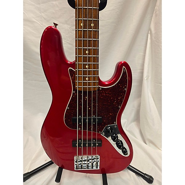 Used Fender American Deluxe Jazz Bass V 5 String Electric Bass Guitar