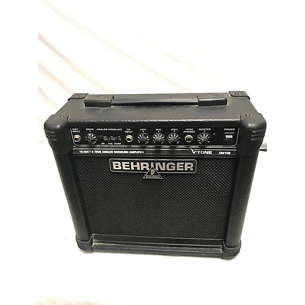 Used Behringer GM108 15W 1X8 V Tone Guitar Combo Amp